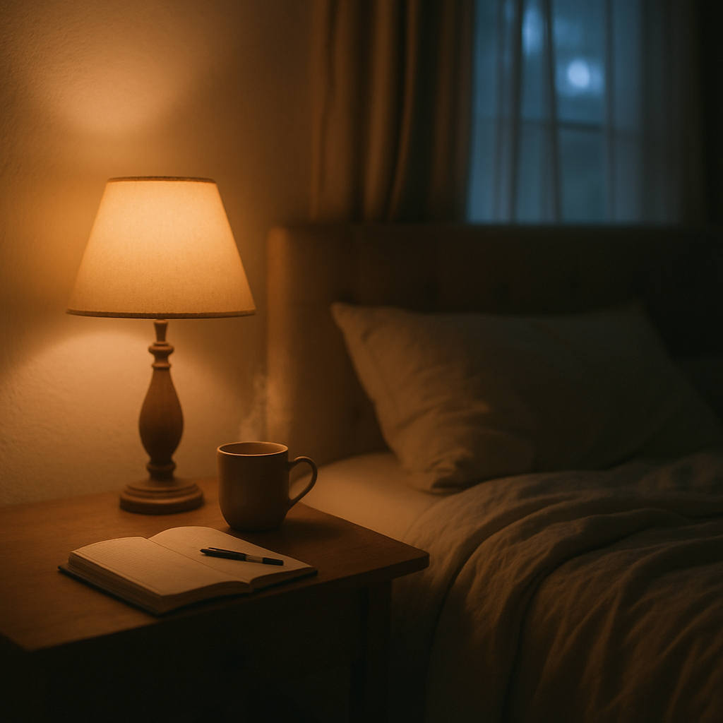 A Slower Bedtime Ritual for Nights When Your Mind Keeps Circling