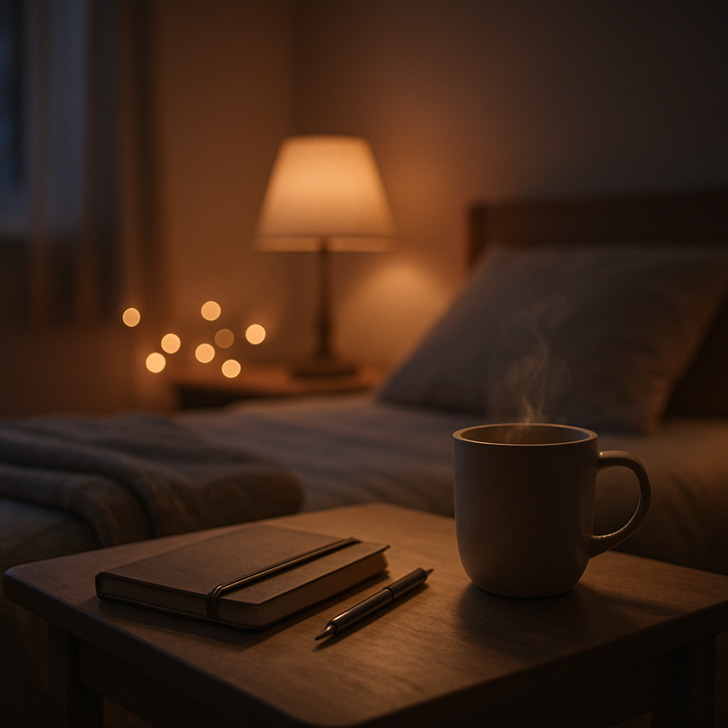 A Softer Evening Routine for Nights When Your Mind Replays Unfinished Tasks