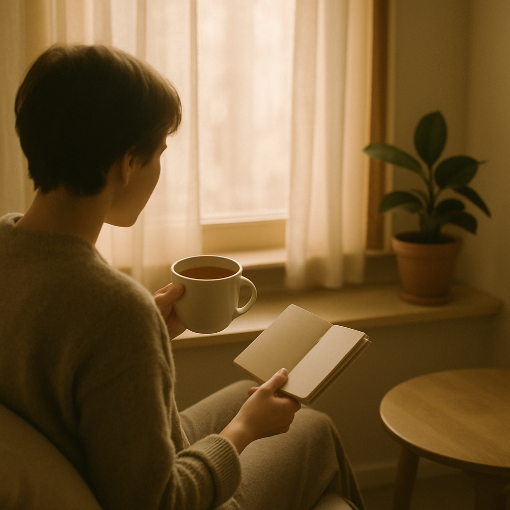 Gentle Ways to Come Back to Yourself After Online Noise