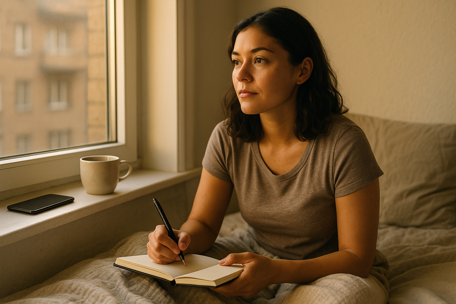 Magazine-style wellness editorial photo for A Gentle Love Manifestation Practice for Real Connection Without Forcing It in the emotional balance category
