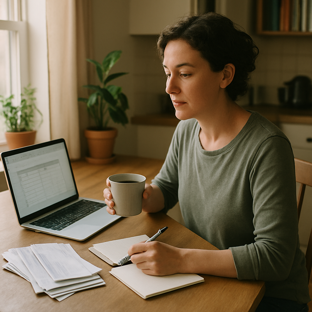A Gentle Way to Think About Money When Work Feels Unstable