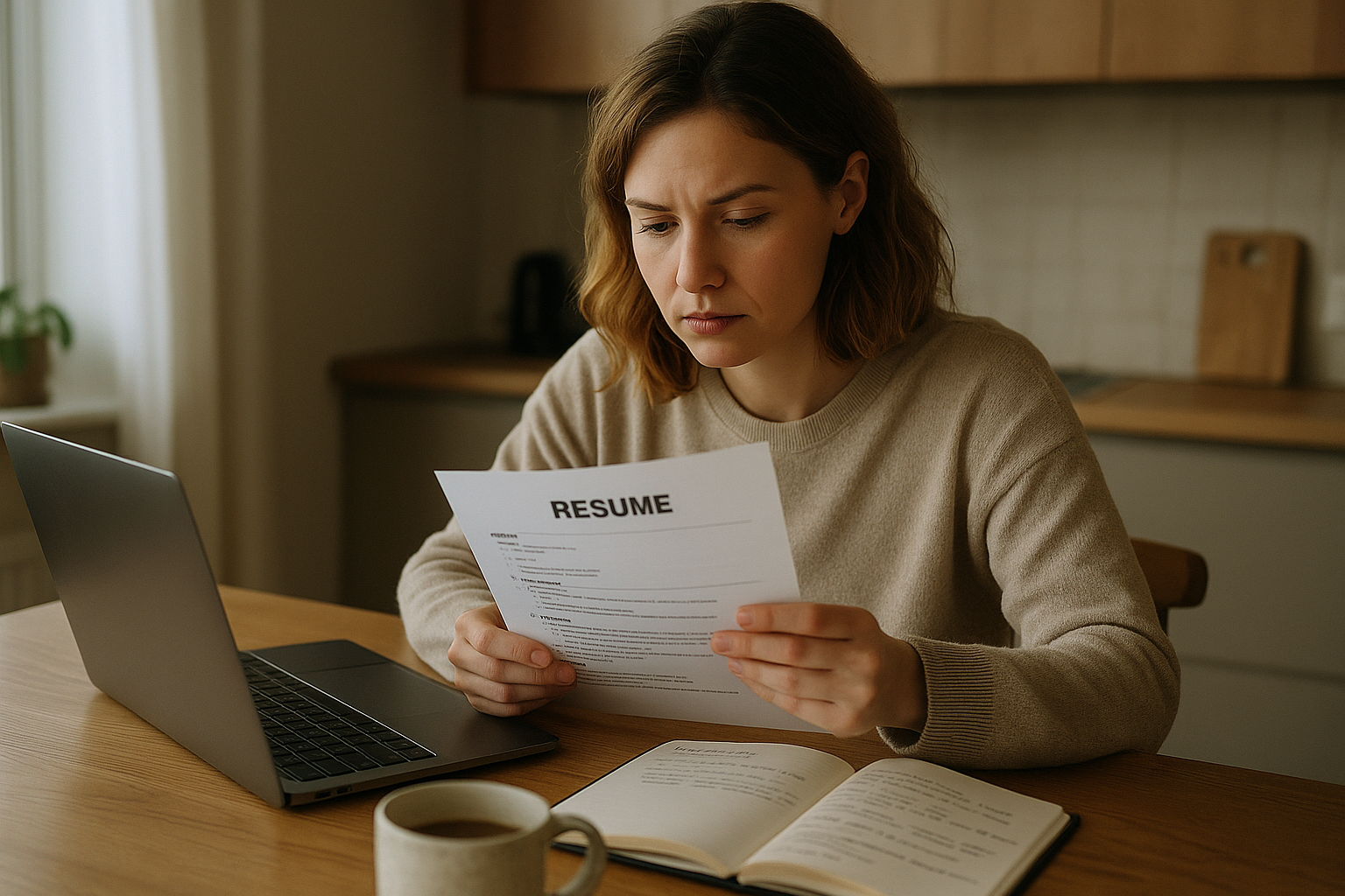 Magazine-style wellness editorial photo for Staying steady while searching for work that feels right in the anxiety category