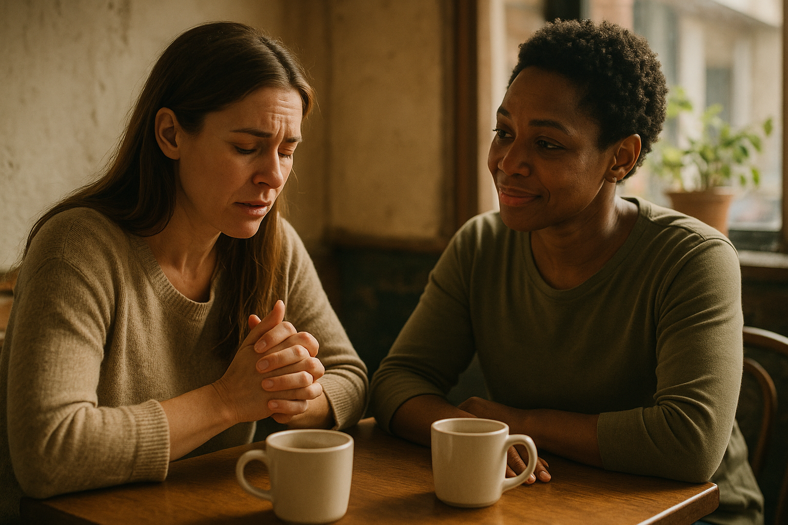 Magazine-style wellness editorial photo for Telling Someone You Like Them Without Losing Your Calm in the emotional balance category