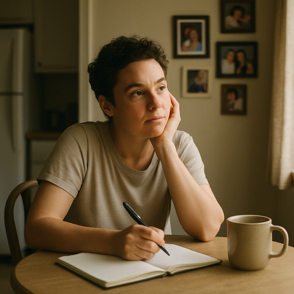 The stories you learned about earning — gentle reflection on money blocks