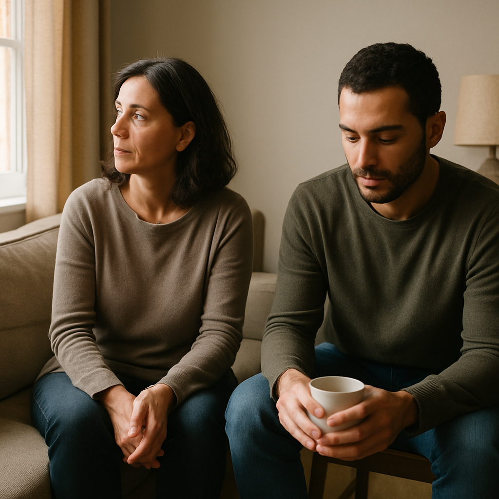 Calm editorial-style photo for When Someone Feels Distant and You Don't Want to Chase or Shut Down in the emotional balance category