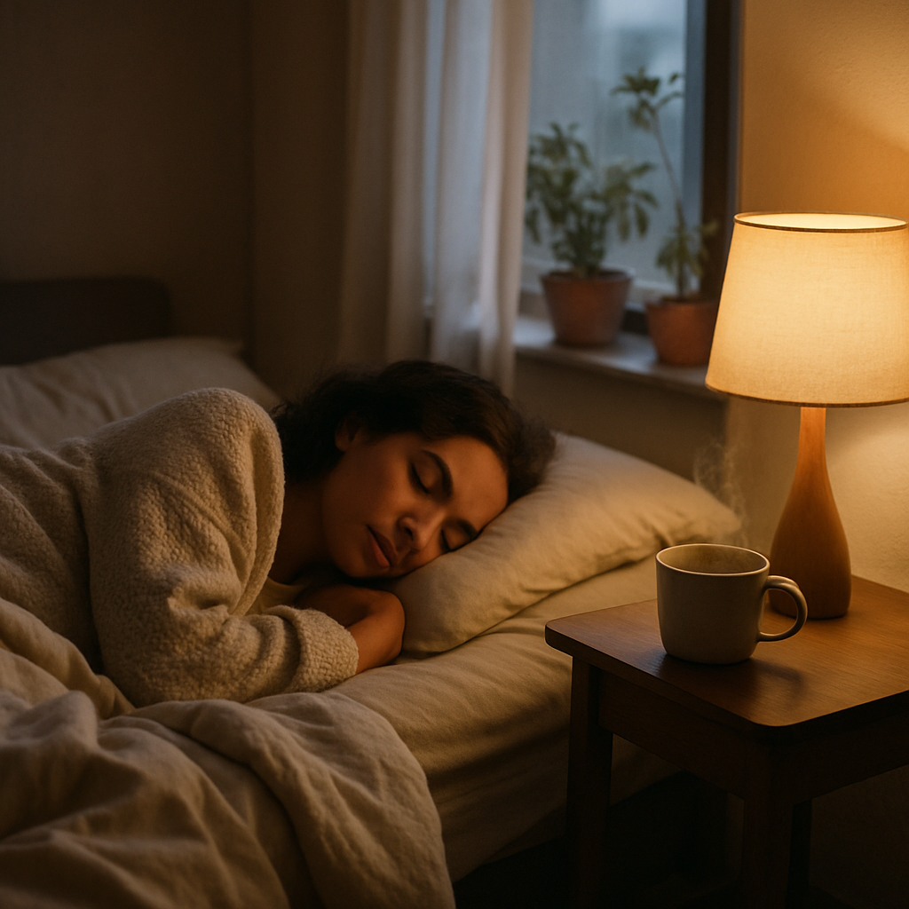 Magazine-style wellness editorial photo for When Sleep Feels Fragile: Gentle Notes on Stress, Anxiety, and Rest in the anxiety category