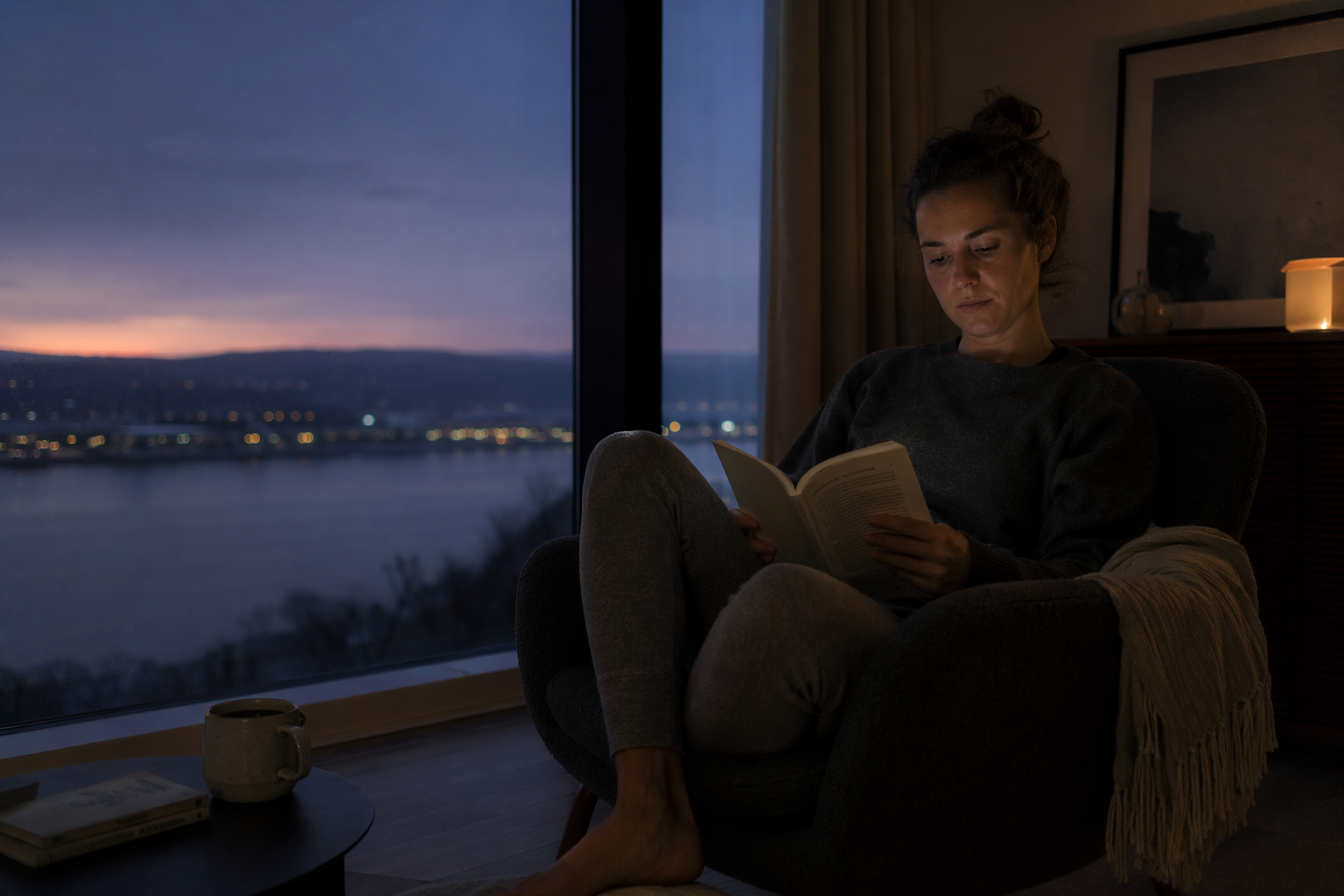 Magazine-style wellness editorial photo for Affirmations for Calm in the daily calm category