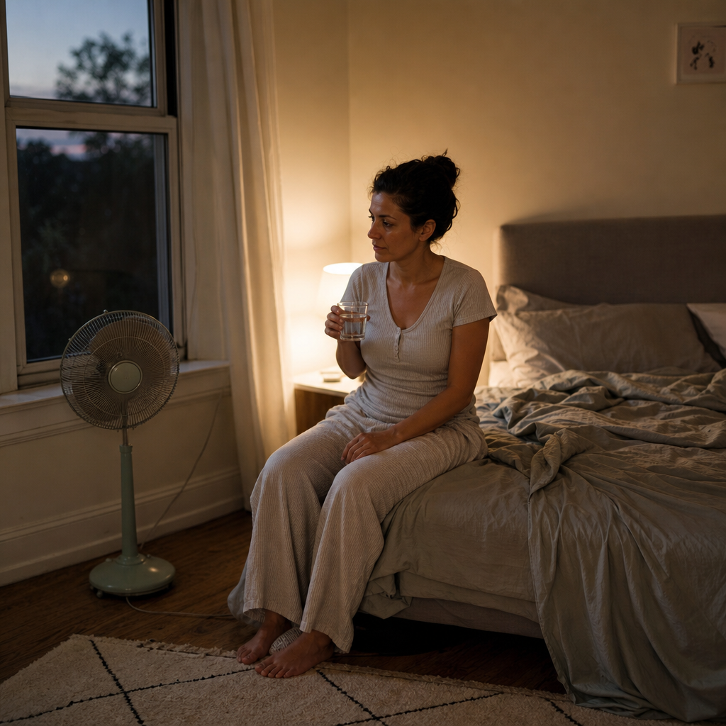A Gentle Early-Summer Sleep Reflection for Warm Nights
