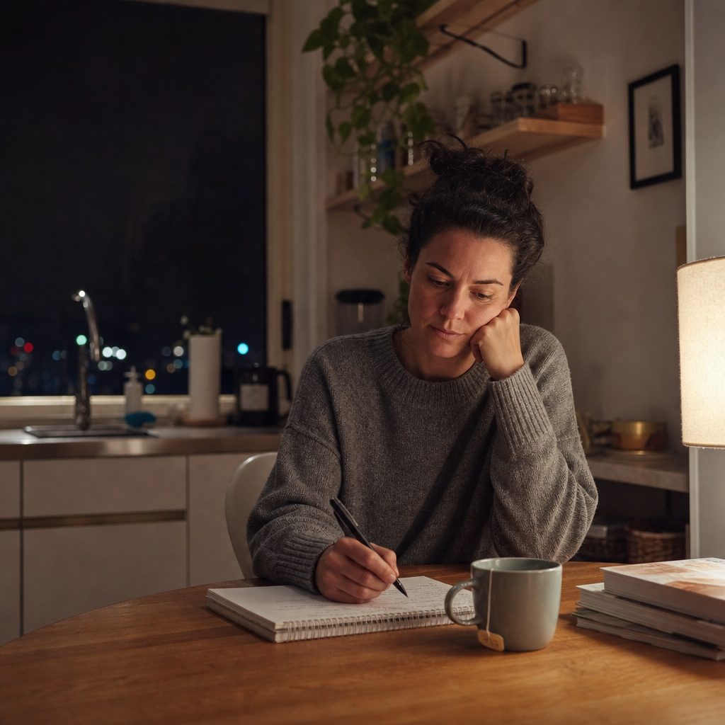 A Gentle Way to Understand Sleep Debt, Worry, and Low Mood